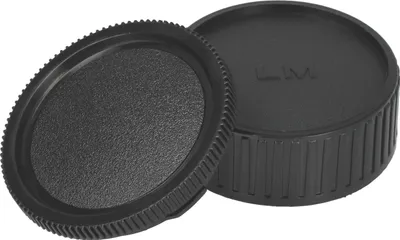 Produktbild von vhbw Objektivdeckel-Set kompatibel mit Leica M Kamera - Rück- und Gehäusedeckel Schwarz