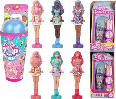 Produktbild von Mini BarbieLand Puppe 4 cm mit Trinkbecher 7,5x15 cm Überraschungsset