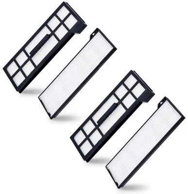 Produktbild von 4 Stück Staubsaugerfilter Ersatz für Staubsauger - Unterfilterteile