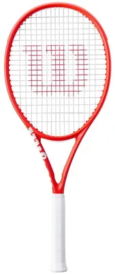 Produktbild von Wilson CLASH 100UL V3 REVERSE Kindertennisschläger weiß/rot Griffgröße 0