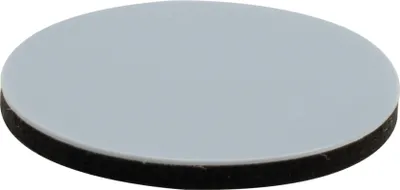 Produktbild von WAGNER PTFE Gleiter 16tlg. - Ø 20 x 1,5 mm, selbstklebend, grau, als Schutzpads oder zum Basteln - 16112099