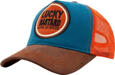 Produktbild von King Kerosin Cap Uni Lucky Bastard Trucker petrol Standard