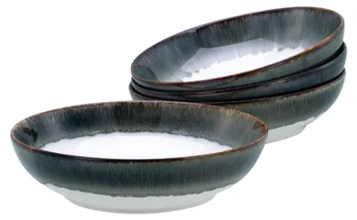 Produktbild von CreaTable, 21690, Cascade Stein, Poke Bowl 4-tlg, Steinzeug