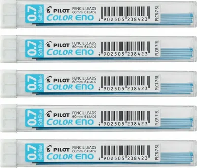 Produktbild von PILOT Color Eno Minen 5er-Set hellblau