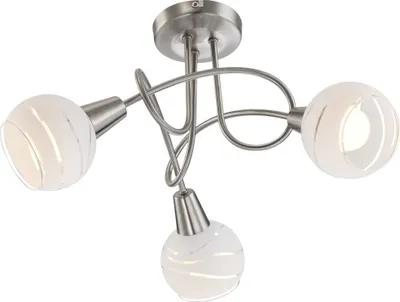Produktbild von RGB LED Deckenlampe mit Glas Schirmen für Ihr Wohnzimmer