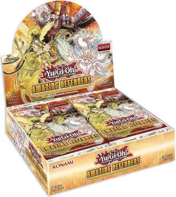 Produktbild von Yu-Gi-Oh! Amazing Defenders Booster Display englisch