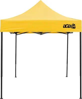 Immagine prodotto di Aga Stand di Vendita senza Pareti Laterali 2x2 m Giallo