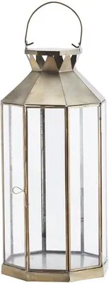 Produktbild von Laterne aus Metall 20x42cm