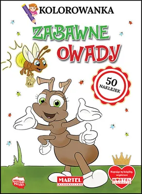 Immagine prodotto di Kolorowanka. Zabawne Owady Z Naklejkami