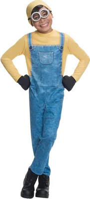 Produktbild von Die Minions Bob Kostüm für Kinder Kindergröße: 116