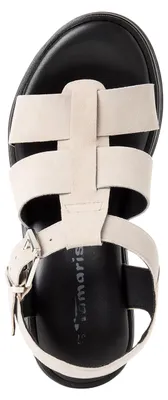 Zdjęcie produktu dla Sandały damskie Tamaris w stylu „cage” z podeszwą na platformie 1-28703-46, rozmiar: 41 EU, kolor: beżowy