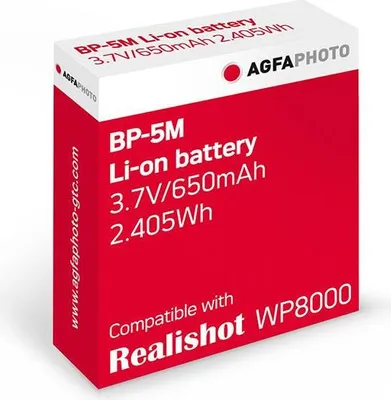 Obrázek produktu pro AgfaPhoto baterie pro modely WP8000