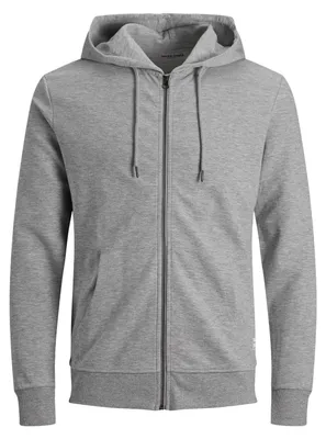 Produktbild von Jack & Jones 12181901, Erwachsener, Grau, XS, Baumwolle, Polyester, Nicht bleichen, Feinwäsche (30°C)
