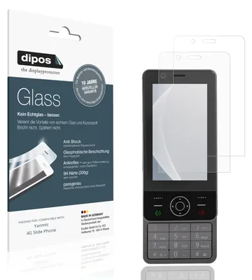 Obrázek produktu pro 2x dipos GlassAR Yanmis 4G Slide Phone