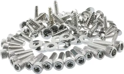 Produktbild von STR8 Chromverkleidungsschrauben-Set für Yamaha Aerox und MBK Nitro