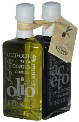 Produktbild von Kombination Mare Olivenöl + Balsamico 200 ml. + 200 ml. - Ranise