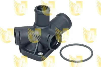 Produktbild von UNIGOM 341809 Kühlmittelflansch für AUDI A4 Limousine (8D2, B5) Wasserflansch