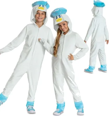 Produktbild von Pokemon Quaxly Karnevalskostüm weiß Verkleidung 127-136 cm (7-8 Jahre)
