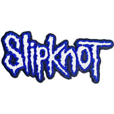 Obrázek produktu pro Slipknot - Výstřih - nažehlovací nášivka RO8367 (jedna velikost) (modrá/bílá/černá)