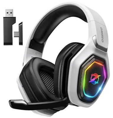 Obrázek produktu pro Bezdrátová herní sluchátka pro PC, PS5, PS4 – 30 hodin výdrže baterie, bezstratový zvuk