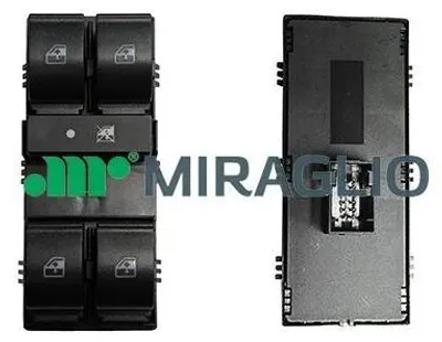 Produktbild von MIRAGLIO 121/FTB76005 Fensterheberschalter für FIAT DOBLO Kasten/Kombi (263) Vorne Links Fensterheber Schalter