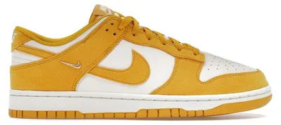 Produktbild von Nike Dunk Low Dark Sulfur Gold Mini Swoosh (Women's) - EU 42.5