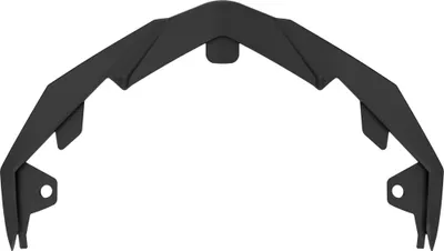 Produktbild von Kurze schwarze Visierverlängerung Airoh Strykker Helm