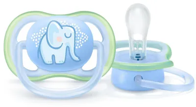 Zdjęcie produktu dla Philips AVENT SCF086/01, Klasyczny smoczek dziecięcy, Ortodontyczne, Silikon, Chłopak, dziewczyna, Możliwość umycia w zmywarce