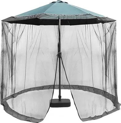 Produktbild von Famanu Mückennetz für Sonnenschirme - 335 x 240 cm
