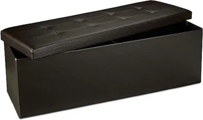 Produktbild von Famanu Sitzbank mit Deckel, faltbar, gepolstert, platzsparend, 114 x 38 x 38 cm