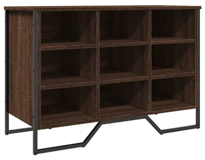 Produktbild von vidaXL Schuhregal Braun Eichen-Optik 90x38x61,5 cm Holzwerkstoff