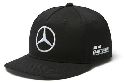 Zdjęcie produktu dla Czapka z daszkiem Mercedes, Lewis Hamilton, dla dorosłych, czarna, 2018