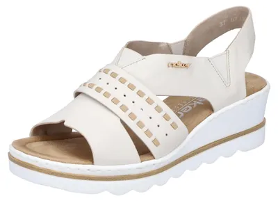 Produktbild von Rieker Damen Sandalen 67489-60 beige Gr. 37