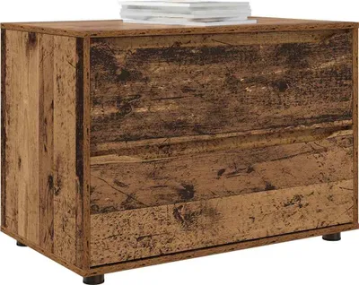 Obrázek produktu pro vidaXL Úložná skříň z regenerovaného dřeva 80 x 48 x 57 cm materiál na bázi dřeva