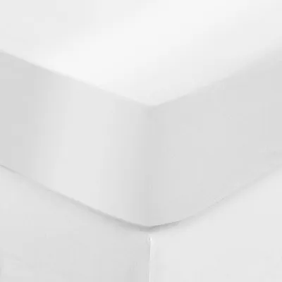 Produktbild von Spannbetttuch "isadora" satin 160x200cm weiß  - Atmosphera créateur d'intérieur