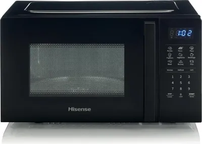 Produktbild von Hisense H20MOBSD1HG, Arbeitsplatte, Grill-Mikrowelle, 20 l, 700 W, Eingebautes Display, LED