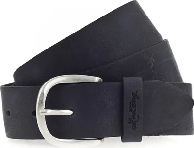 Produktbild von MUSTANG Leder Gürtel Female Belt 3.5 W100 Nightblue blau