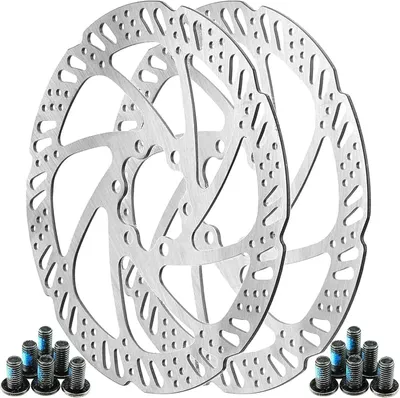 Produktbild von Fahrrad Bremsscheiben 160 mm, 2er Set, Edelstahl, Disc Bremsen mit Centerlock Werkzeug