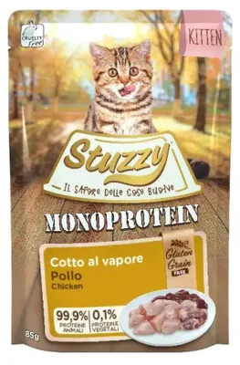 Obrázok produktu pre STUZZY Monoprotein Kitten Chicken - mokrá strava pre mačiatka - 85 g