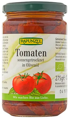 Produktbild von Rapunzel Tomaten getrocknet in Olivenöl (275g)