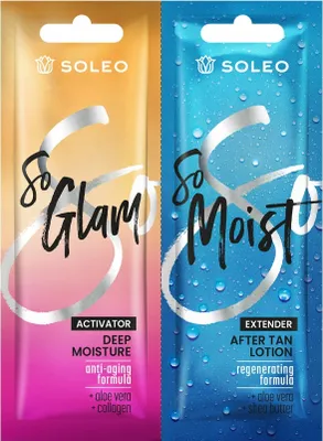 Produktbild von Soleo, so glam. + so feuchter Beschleuniger 15ml + 15ml