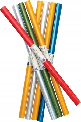 Obrázek produktu pro Ochranná fólie na sešity 40 x 180 cm PP, 65 µm, mix barev