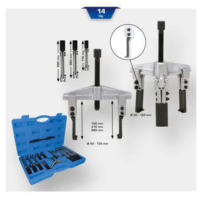 Immagine prodotto di Brilliant Tools Set di estrattori universali, 14 pezzi