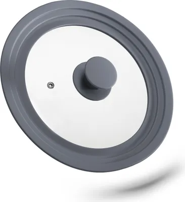 Produktbild von relaxdays Topfdeckel 20-24 cm mit Silikonrand