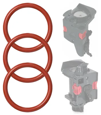 3 O-Ring-Dichtungen für Delonghi Kaffeemaschinen