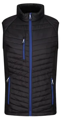 Produktbild von Regatta - "Navigate Hybrid" Weste für Herren FK2549 (S) (Schwarz/Königsblau)