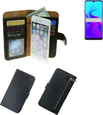 Produktbild von K-S-Trade Schutz Hülle kompatibel mit Blackview A80 Klapphülle Case Phone cover Slim Handytasche Handy Hülle schwarz aus Kunstleder (1 Stk)