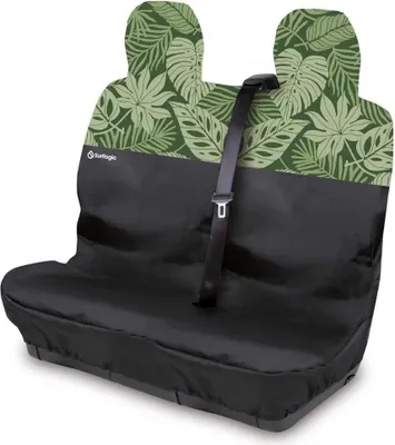 Immagine prodotto di Surflogic Double Hawaii Coprisedili impermeabili per auto Verde Verde Taglia unica