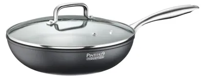 Productafbeelding van Wok Inductie met deksel 28 cm