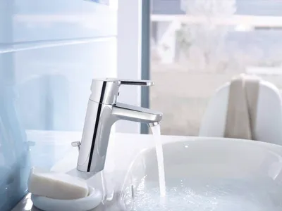 Immagine prodotto di HANSA HANSAPRIMO XL Mitigeur de lavabo, avec vidage, saillie : 110 mm, 49562203, 49562203